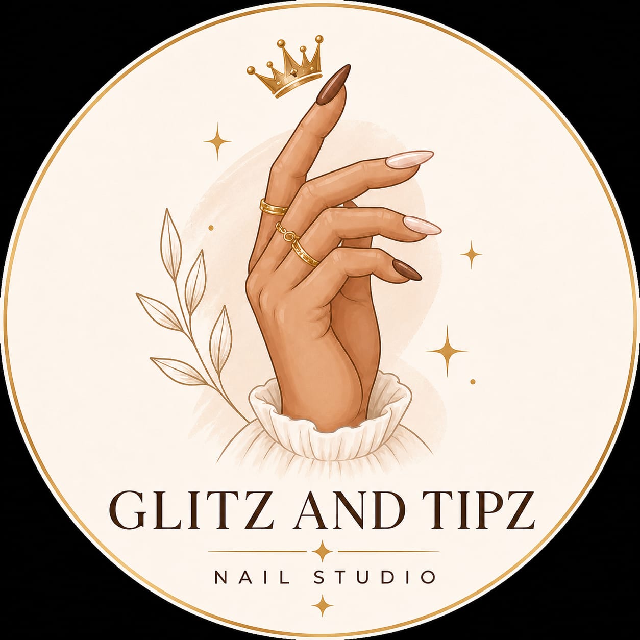 Glitz & Tipz logo